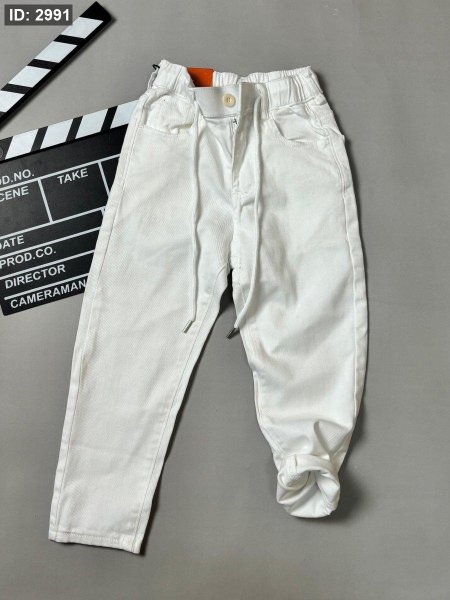 بنطلون كتان ولادي 6-7