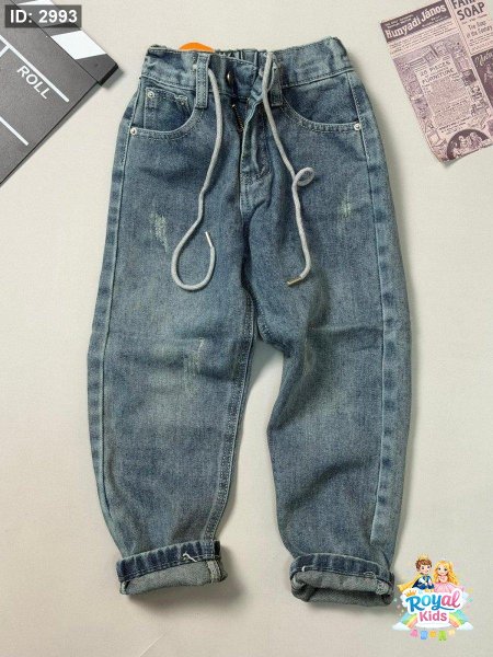 بنطلون جينز ولادي 4-13
