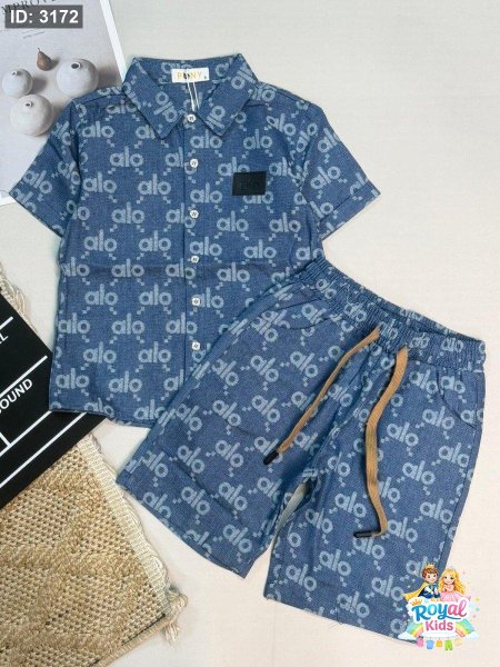 طقم جينز ولادي 14-6 ALO