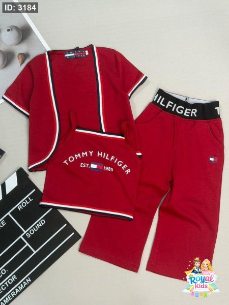 ترينج بناتي 3 قطع صيفي TOMMY 2-14